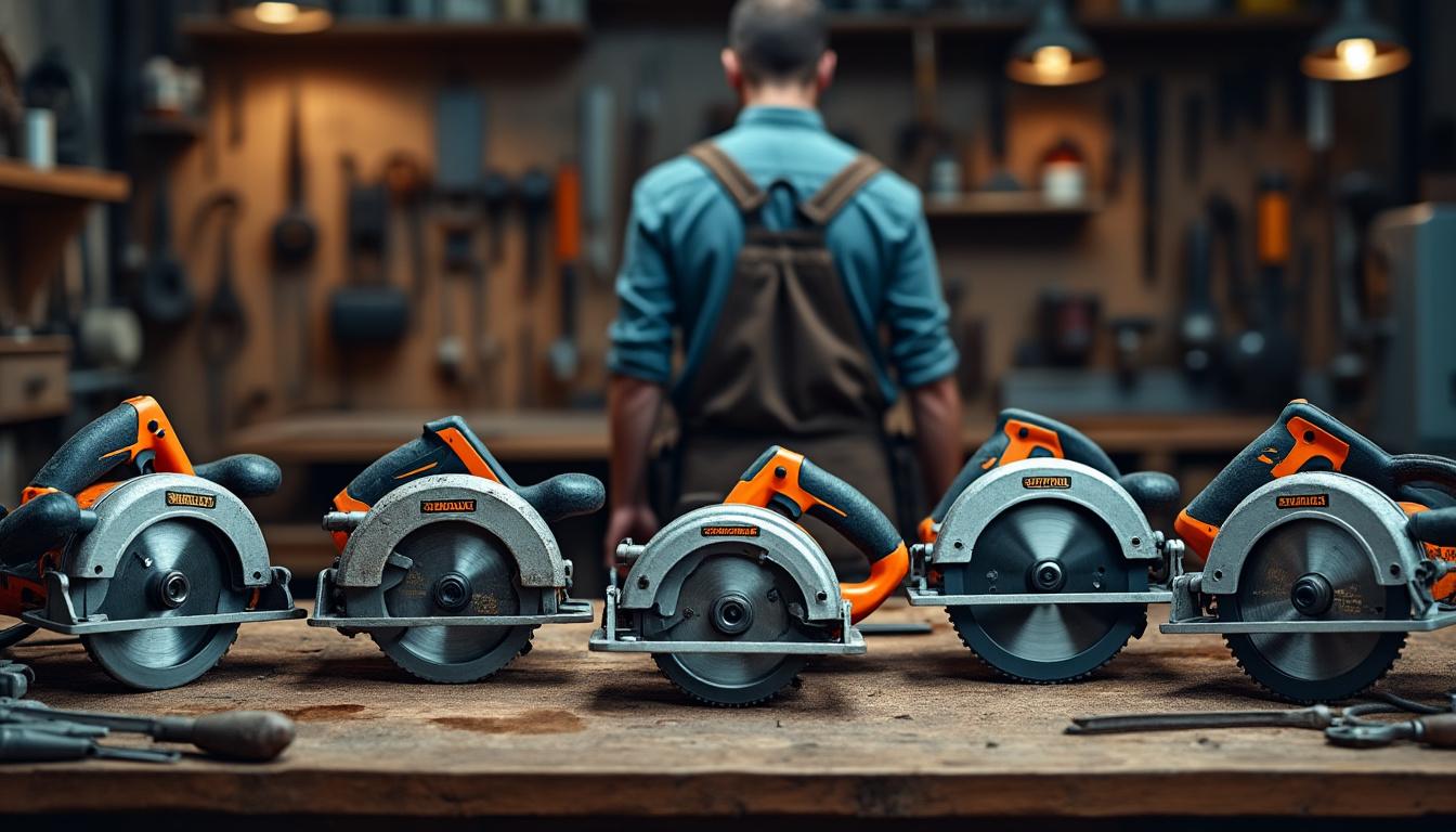 découvrez comment choisir la meilleure scie circulaire portative grâce à notre guide complet sur les marques les plus fiables et performantes du marché. comparez les fonctionnalités, les avis d'utilisateurs, et faites le meilleur choix pour vos projets de bricolage.