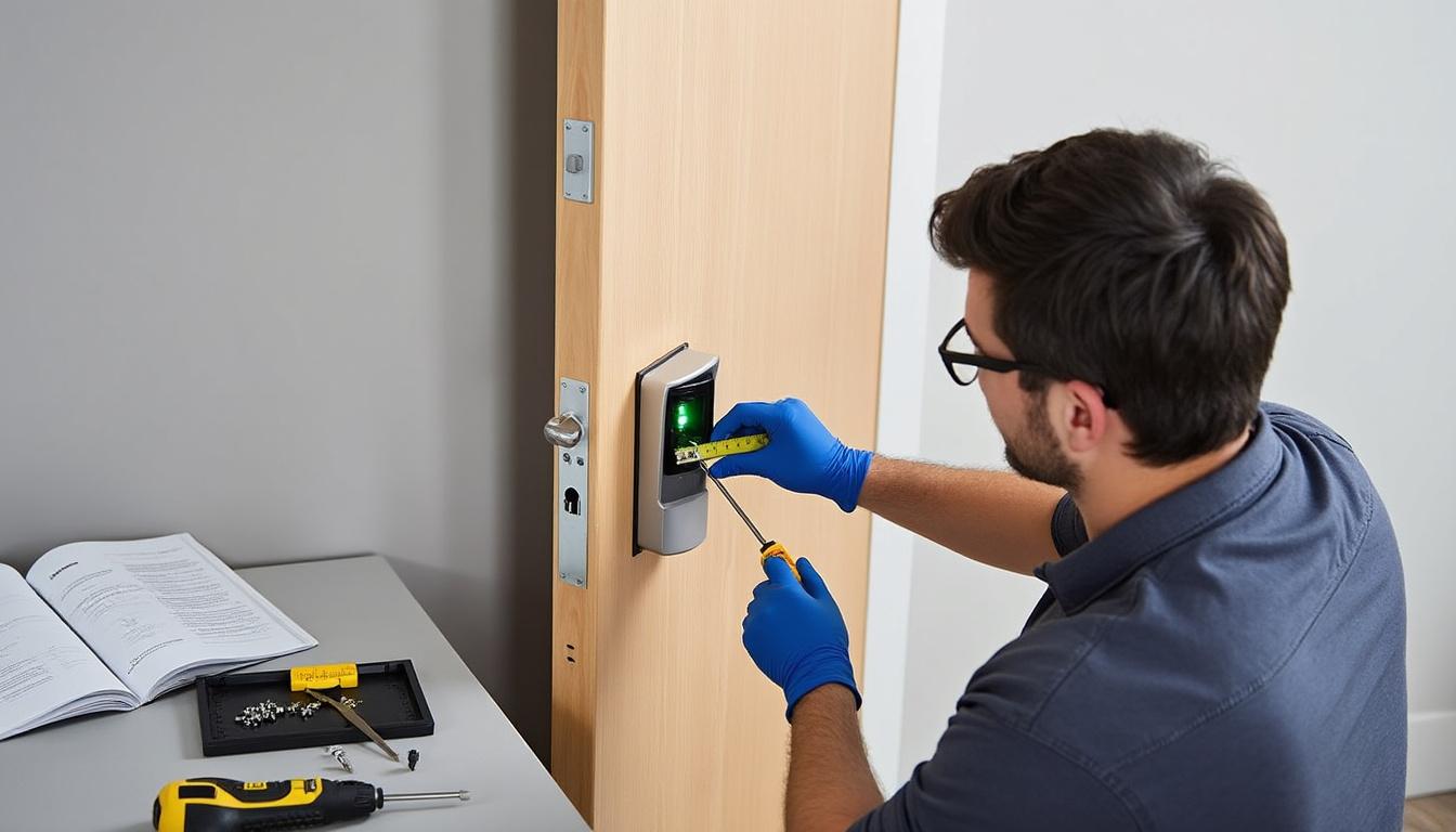 protégez efficacement votre maison ou bureau en installant une serrure biométrique digitale. sécurité renforcée, contrôle d'accès rapide et simplicité d'utilisation pour une tranquillité d'esprit au quotidien.
