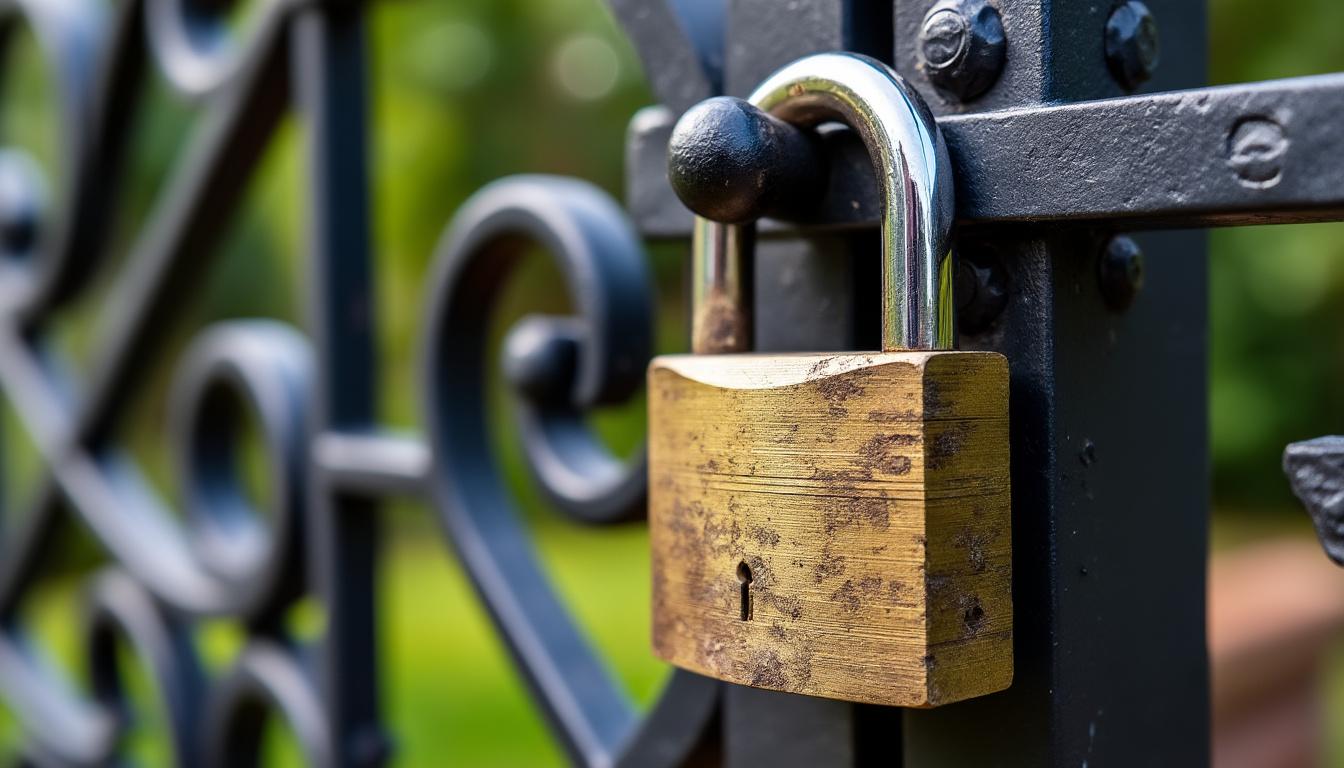 découvrez nos conseils d'entretien pour votre cadenas de portail extérieur afin d'assurer sa durabilité et son bon fonctionnement malgré les intempéries. protégez votre sécurité sur le long terme !