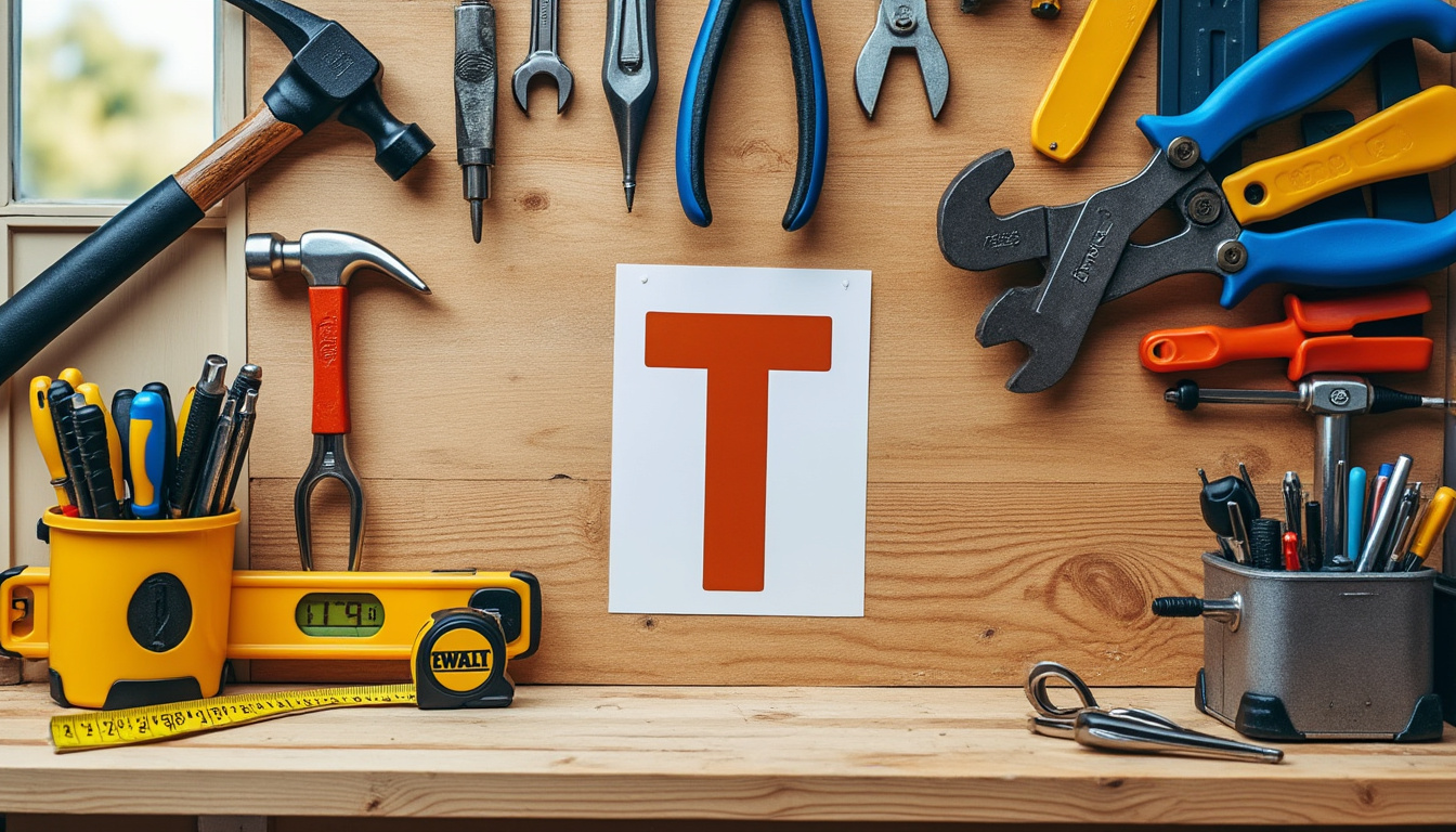 découvrez les outils en t indispensables à tout bricoleur : notre liste complète des outils commençant par t pour optimiser votre boîte à outils et réussir tous vos travaux !