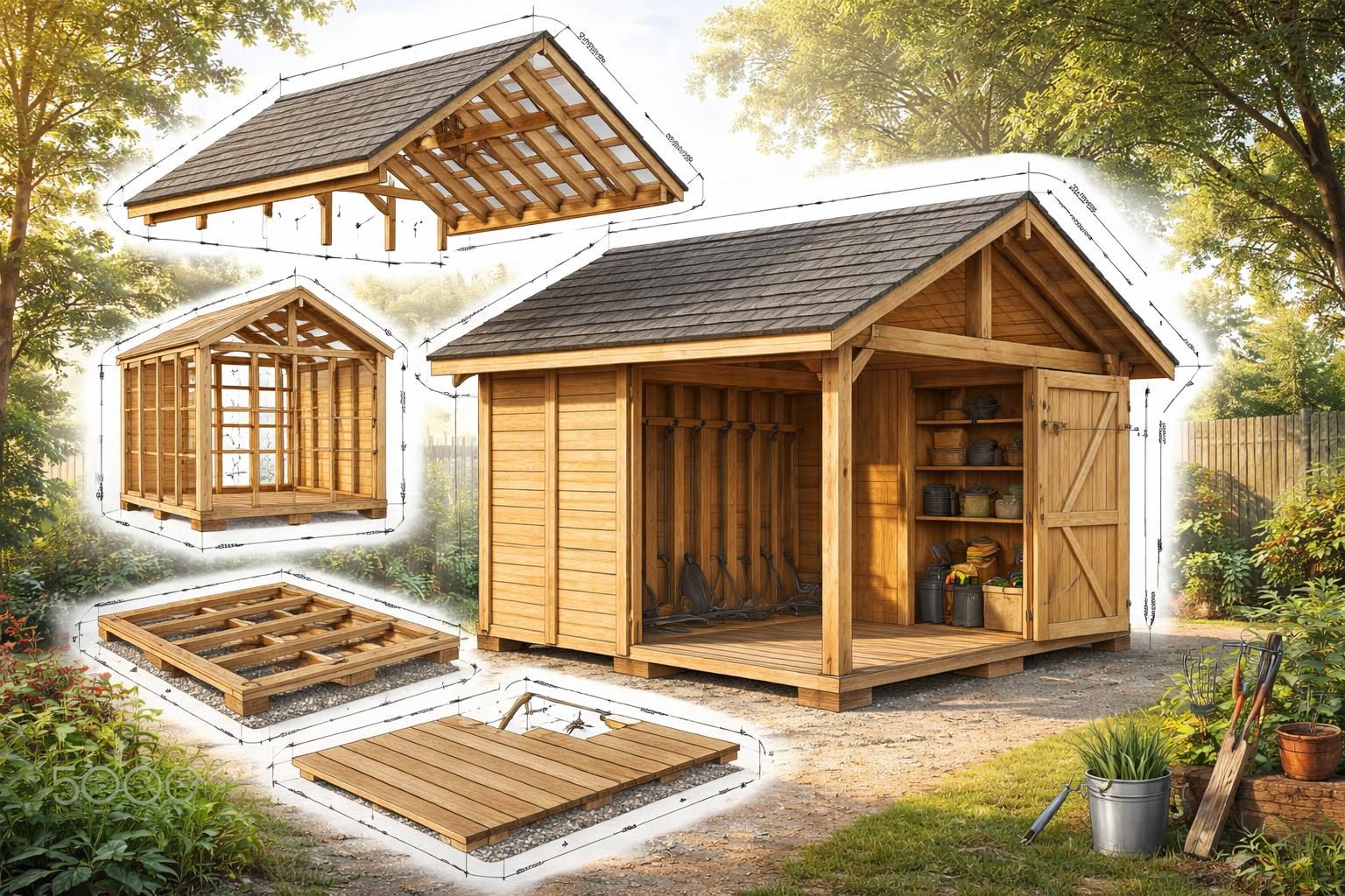 découvrez comment dessiner des plans efficaces pour un abri de jardin solide et pratique, alliant robustesse et fonctionnalité grâce à nos conseils de conception détaillés.