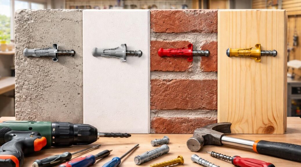 découvrez notre guide professionnel pour choisir la cheville adaptée à chaque type de support et assurer une fixation sécurisée et durable.