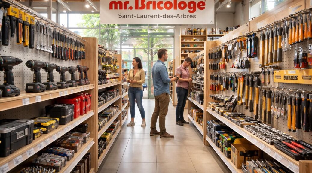 découvrez mr. bricolage saint-laurent-des-arbres, votre magasin de confiance pour tous vos outils préférés et équipements de bricolage. qualité et conseils experts au rendez-vous !