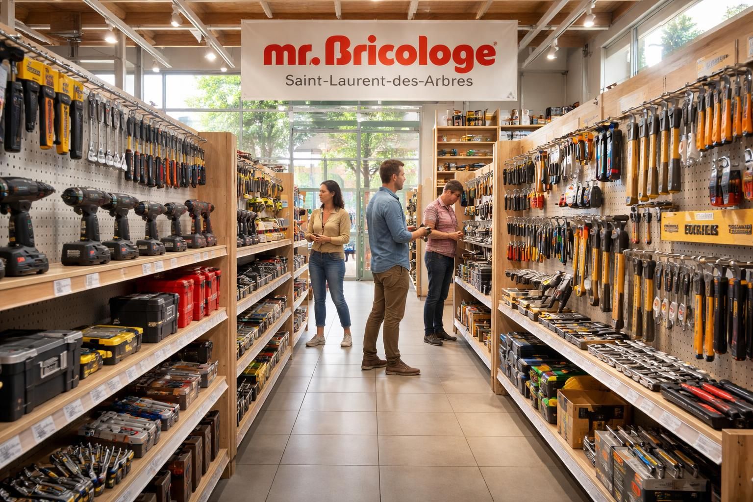 découvrez mr. bricolage saint-laurent-des-arbres, votre magasin de confiance pour tous vos outils préférés et équipements de bricolage. qualité et conseils experts au rendez-vous !