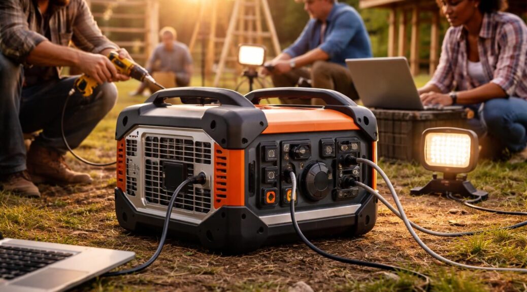 découvrez le groupe électrogène portatif, l'alternative idéale pour bénéficier d'une source d'électricité autonome et fiable à tout moment, pour tous vos projets où que vous soyez.