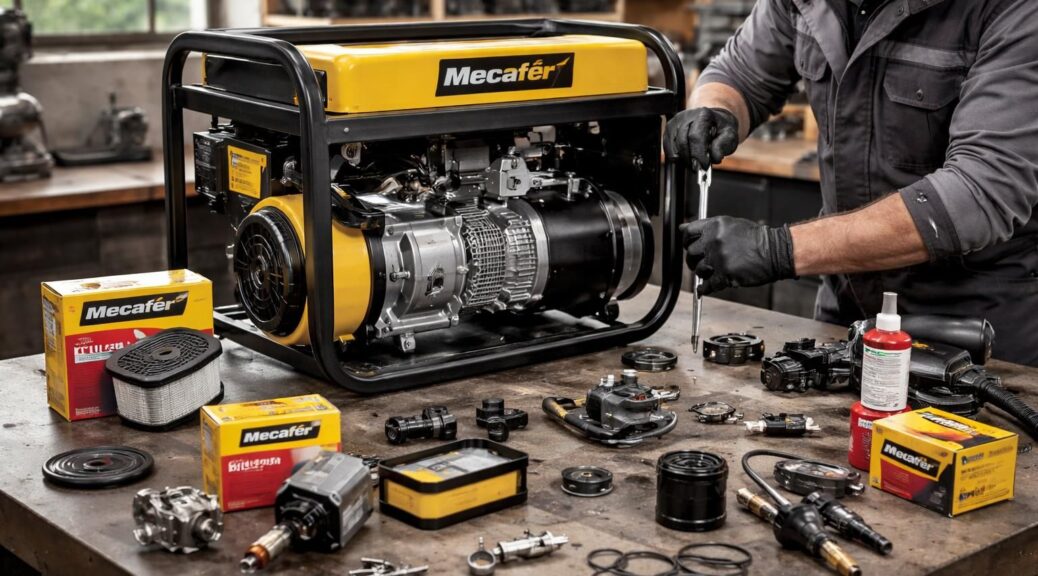 trouvez des pièces détachées mecafer de qualité pour réparer facilement votre groupe électrogène et garantir son bon fonctionnement.
