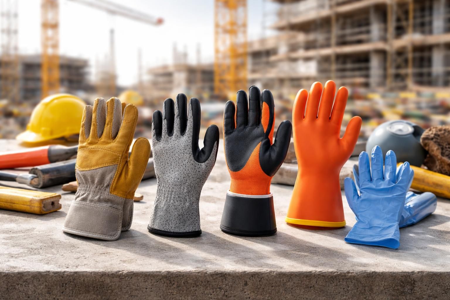 découvrez notre guide complet sur les différents types de gants de protection pour assurer la sécurité sur chantier. choisissez les bons équipements pour prévenir les risques et protéger vos mains efficacement.