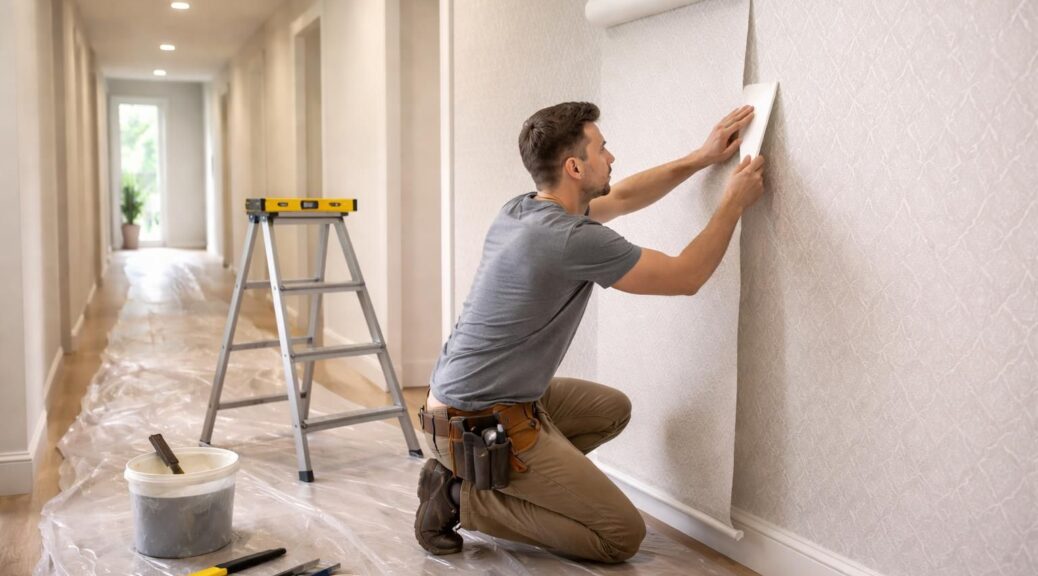 découvrez nos astuces pour tapisser un couloir et poser du papier peint sans plis, pour un résultat impeccable et facile à réaliser.