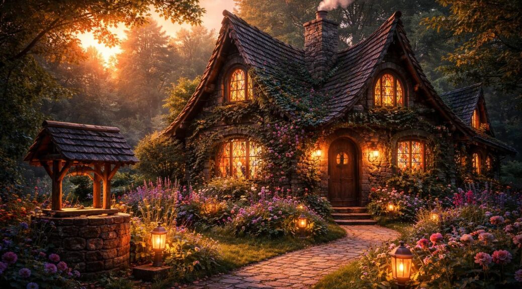 découvrez maison de conte, une architecture unique qui nous plonge dans l'univers merveilleux de l'enfance, alliant nostalgie et créativité pour des espaces magiques.