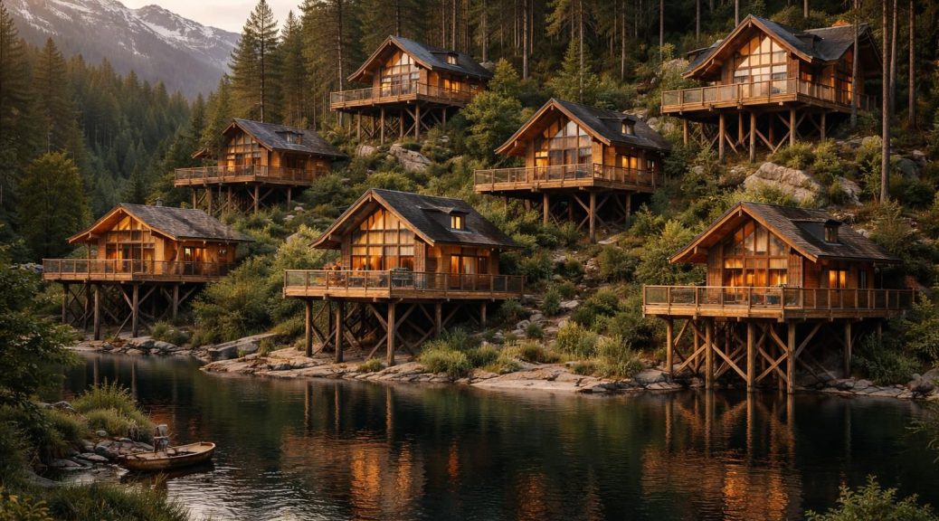 découvrez 10 chalets en bois sur pilotis fascinants qui ne nécessitent pas de permis de construire, alliant originalité, charme et simplicité pour votre prochain projet d'habitation.