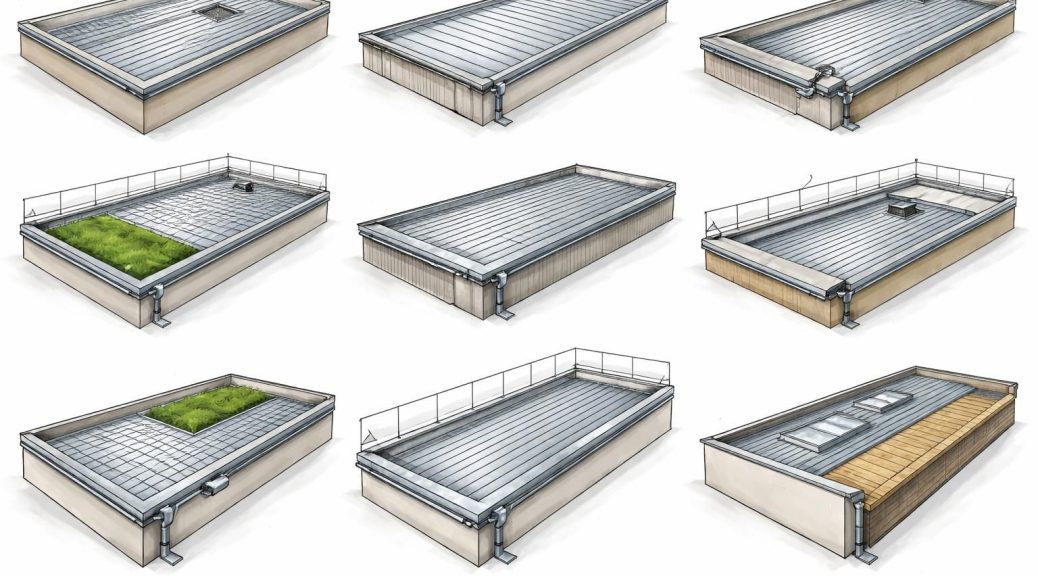 découvrez 10 exemples inspirants de schémas pour toits plats avec bac acier, alliant design moderne et robustesse pour vos projets de construction.