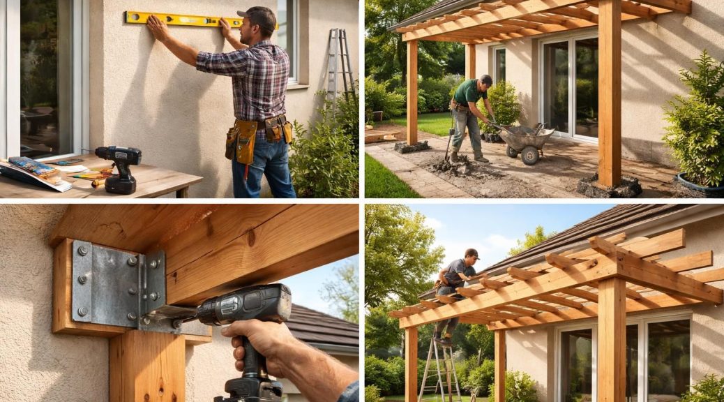 découvrez les étapes essentielles pour installer une pergola en bois adossée, un guide pratique pour embellir votre extérieur avec style et confort.