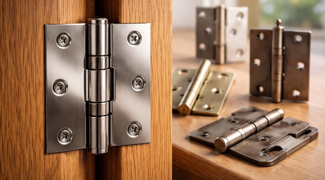 découvrez le rôle essentiel de la paumelle de porte et explorez les différents modèles disponibles pour choisir celui qui convient le mieux à vos besoins.