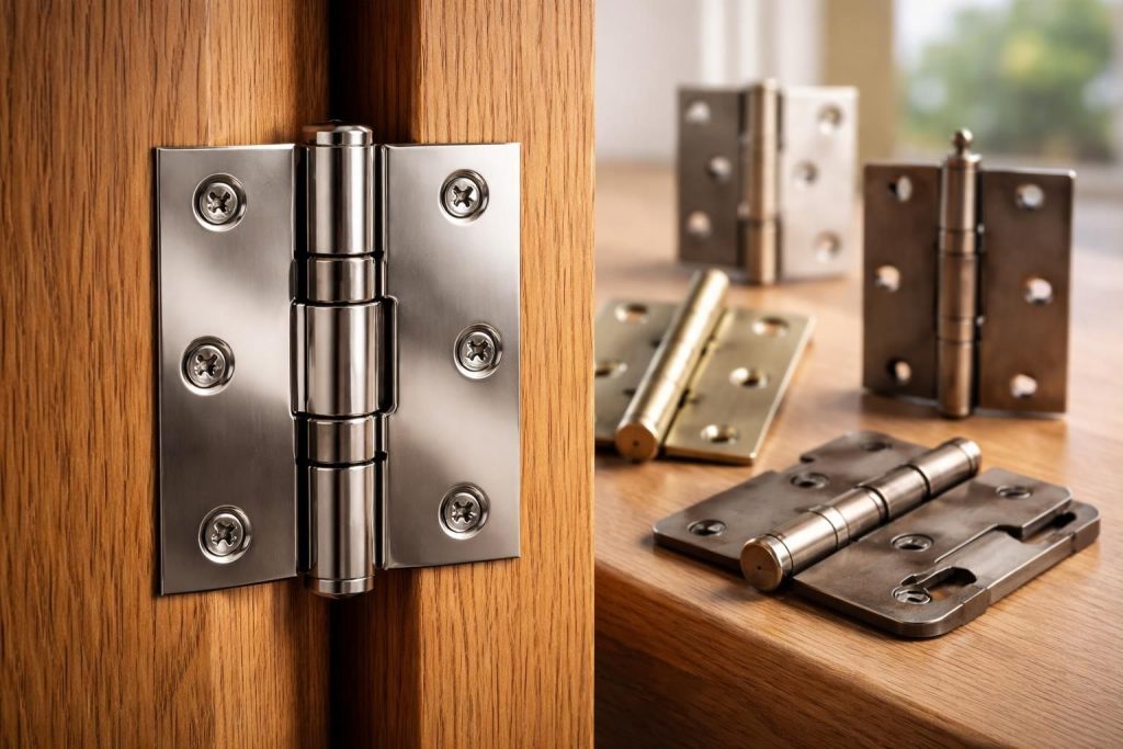 découvrez le rôle essentiel de la paumelle de porte et explorez les différents modèles disponibles pour choisir celui qui convient le mieux à vos besoins.