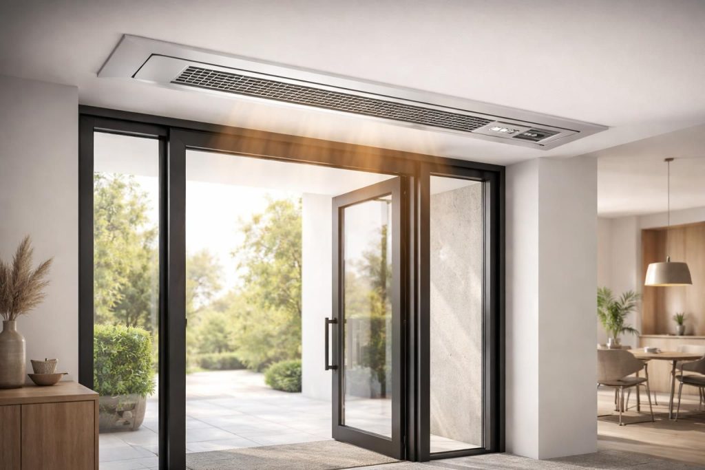 découvrez tout ce qu'il faut savoir avant d'acheter un rideau d'air chaud encastrable : avantages, fonctionnement, installation et conseils pour bien choisir votre équipement.